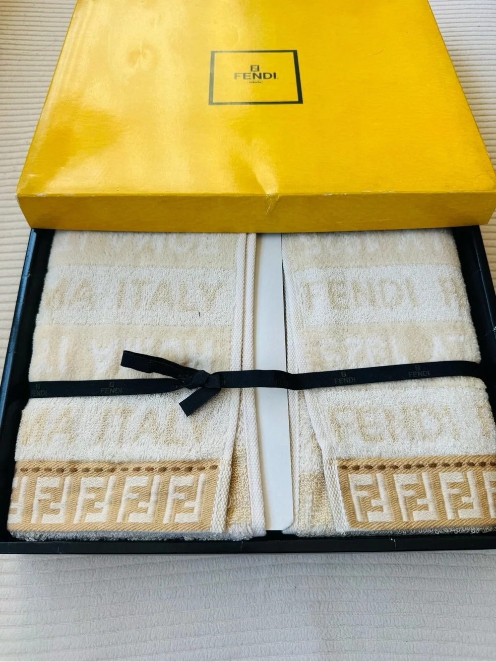 Fendi designer towel